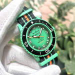 Đồng hồ Swatch x Blancpain Bioceramic Indian Ocean SO35I100