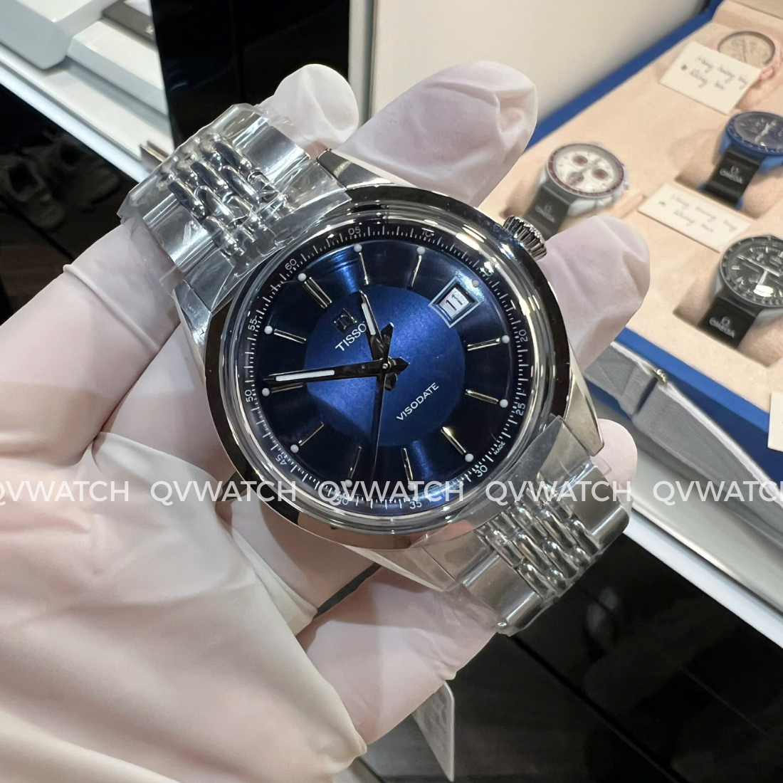Đồng hồ nam Tissot Visodate 39mm T157.407.11.041.00 - Image 10
